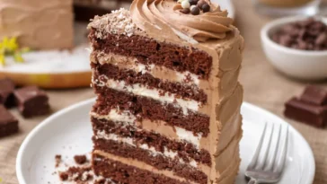 Leckere Kinder Schokoladen Törtchen mit zartem Schokoladenüberzug