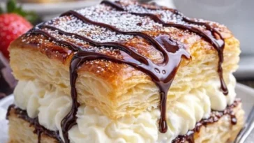 Millefeuille: Blätterteigdessert mit leckeren Füllungen