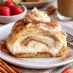 Tres Leches Zimtschnecken - köstliche, süße und feuchte Zimtschnecken mit Milchsoße