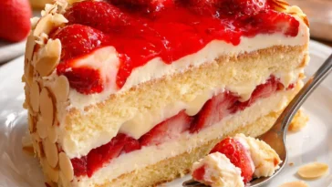 Ein verführerischer Erdbeerkuchen nach dem weltbesten Rezept