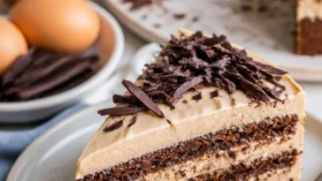 Schokoladige Baileys Torte mit cremiger Füllung und Dekoration