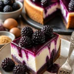 Jetzt probieren: Ein köstlicher Brombeerkäsekuchen mit frischen Brombeeren