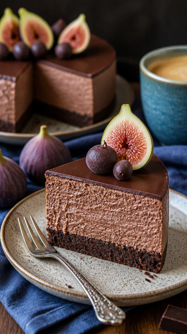 Brownie-Doppel-Schokoladen-Mousse-Torte - Ein dekadentes Dessert mit Schokolade