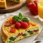 Erdbeer-Kamille-Kuchen mit frischen Erdbeeren und duftender Kamille