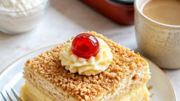 Frankfurter Kranz Schnitten vom Blech – leckeres Blechkuchen Rezept