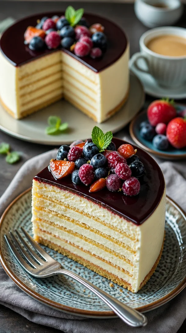 Verschiedene Varianten der Herrentorte angeordnet auf einem Tisch