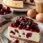 Pflaumen-Stracciatella-Torte mit saftigen Pflaumen und zarter Schokoladensplitter-Creme