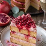 Saftige Torte mit Proseccoböden und Himbeer-Quark-Füllung
