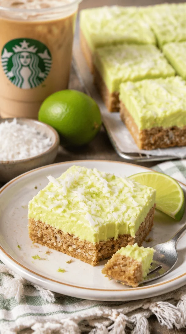 Starbucks Limetten-frosted Kokosnuss-Riegel Nachahmung Rezept