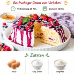Leckere Wickeltorte nach einfacher Anleitung, ideal für jeden Anlass.
