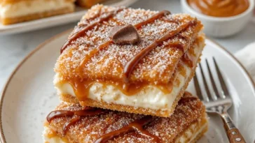 Leckeres Churro-Toffee im Stil von Disneyland nachgebaut