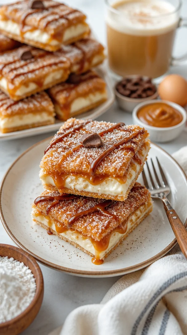 Leckeres Churro-Toffee im Stil von Disneyland nachgebaut