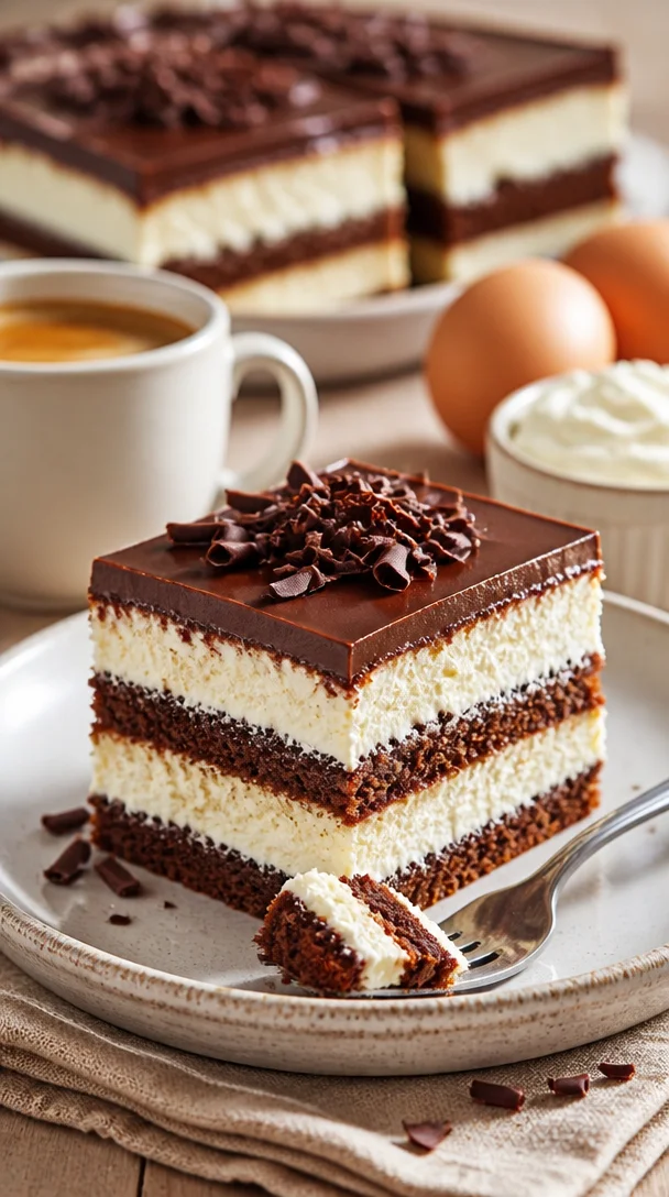 Cremiger Mascarpone Kuchen mit köstlicher Füllung und garnitur