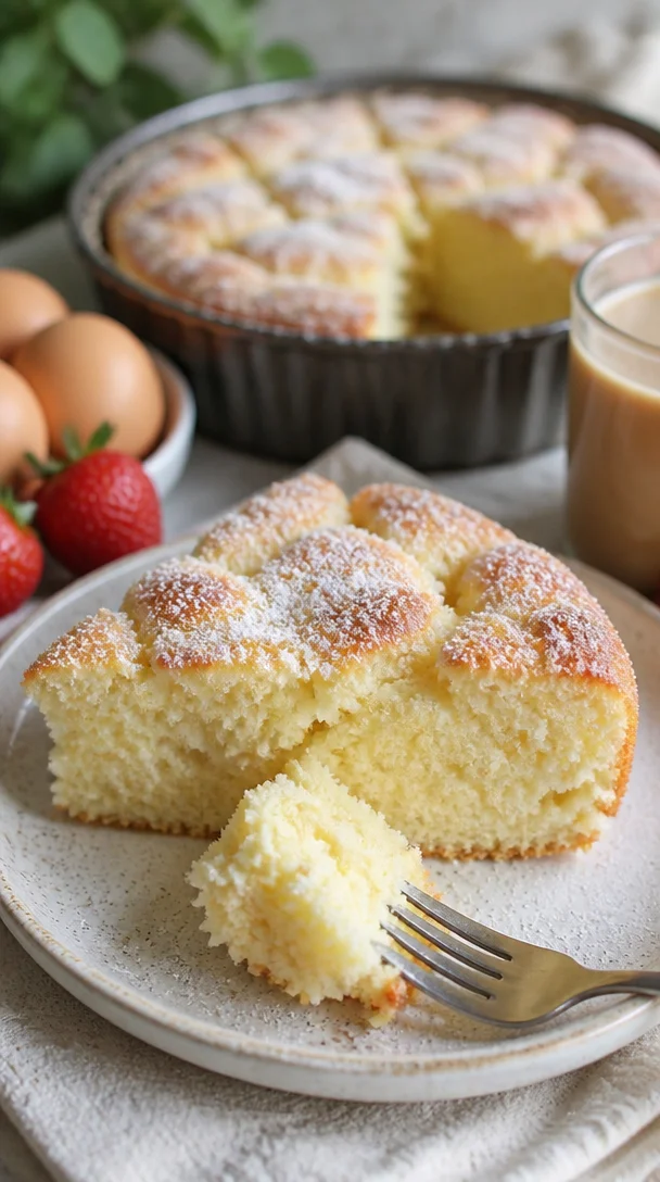 Französischer Butterkuchen mit knuspriger Kruste und weichem Kern