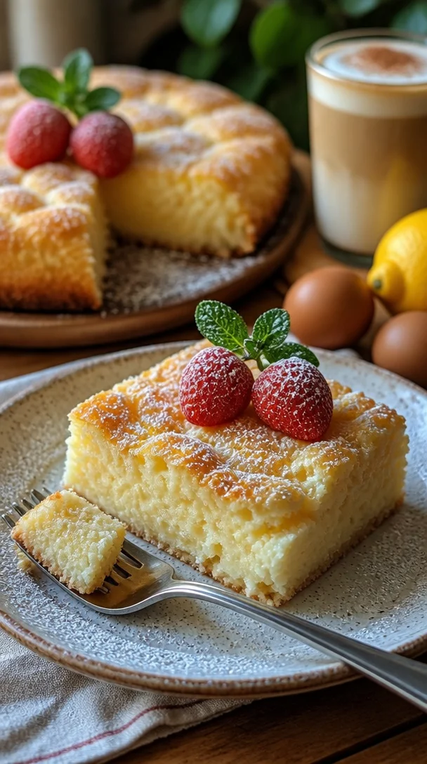Französischer Butterkuchen mit goldbrauner Kruste und saftigem Inneren