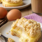 Himmlischer Puddingkuchen mit cremiger Füllung und frischen Früchten