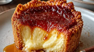 Karamell Flan Muffins, die perfekte Kombination aus Karamell und Flan für süße Liebhaber