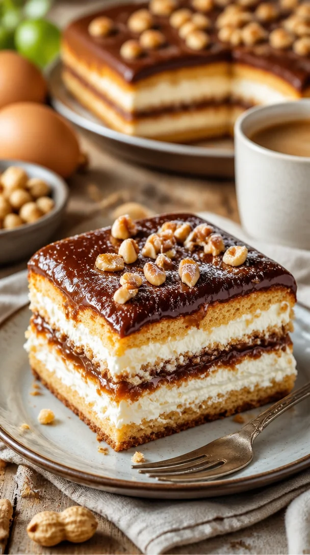 Rezept für Milchmädchen-Butterkeks-Kuchen ohne Backen