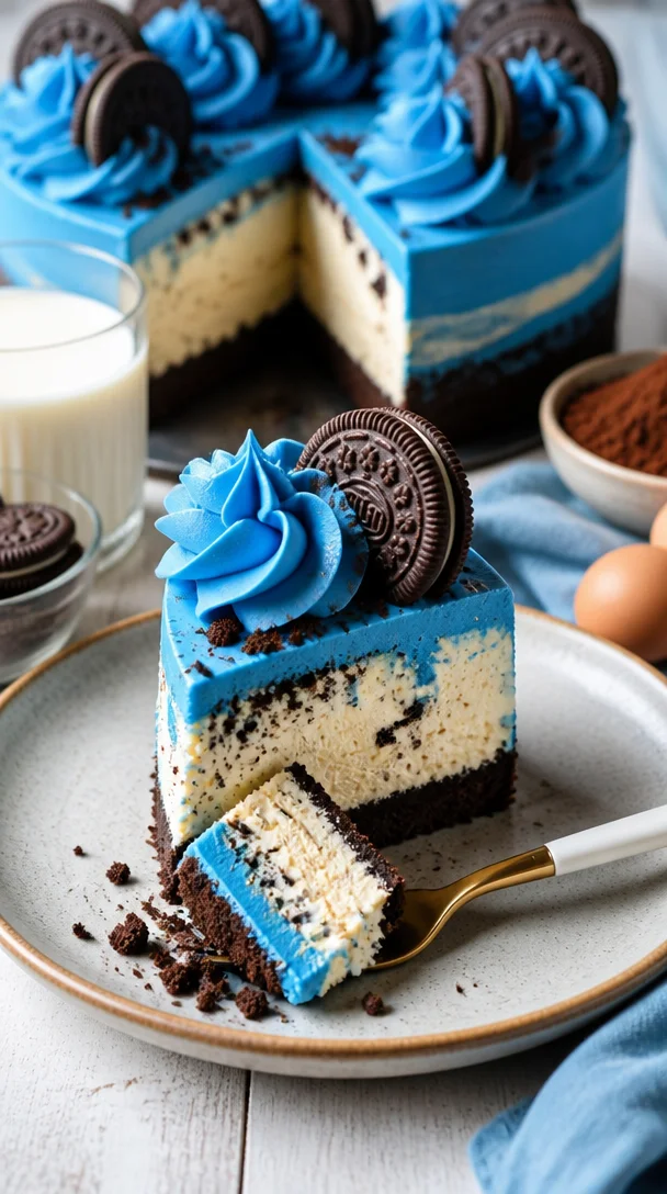 Rote Samt-Torte auf einem eleganten Kuchenstand präsentiert