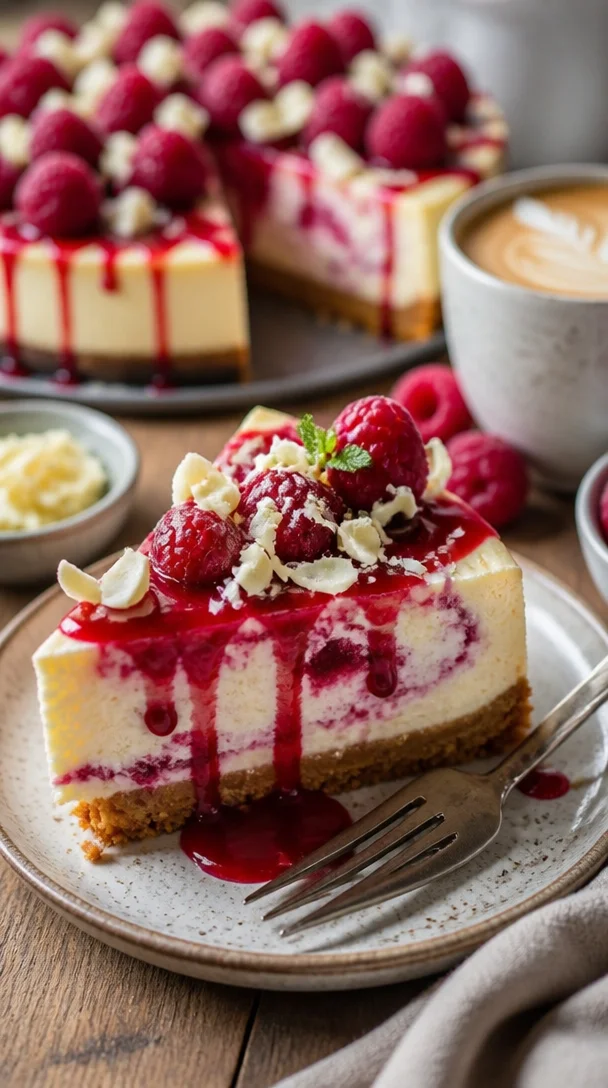 Schokoladen Himbeer Torte mit frischen Himbeeren und Schokoladenglasur