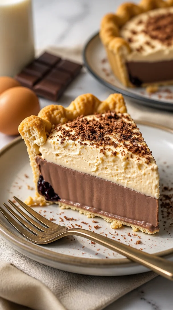 Schokoladencreme-Torte mit zartem Schokoladengeschmack und sahniger Füllung