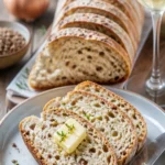 Frisches Speck-Zwiebelbrot mit knuspriger Kruste und saftiger Füllung