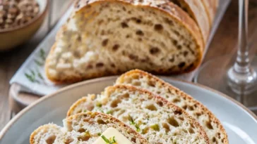 Frisches Speck-Zwiebelbrot mit knuspriger Kruste und saftiger Füllung