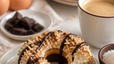 Tres Leches Cronuts mit sahniger Füllung und köstlichem Topping