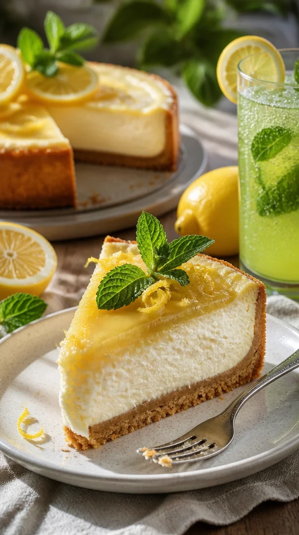 Erfrischende Zitronen-Limonade mit frischer Minze in einem Glas