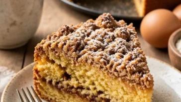 Zuckerfreier Kaffeekuchen mit aromatischem Kaffee und gesunden Zutaten