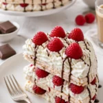 Boccone Dolce Kuchen mit Biskuit und Sahnefüllung