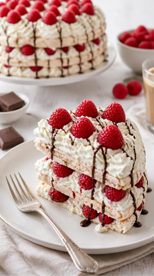 Boccone Dolce Kuchen mit Biskuit und Sahnefüllung