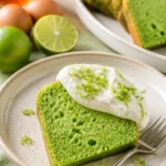 Einfache Key Lime Torte mit frischer Limette und Sahne