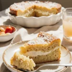 Leckere Erdbeermuffins mit Frischkäsefüllung auf einem Tisch