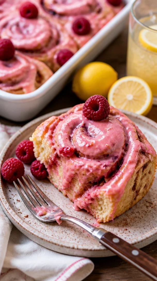 Fruchtige Zimtschnecken mit saftigen Früchten und Zimt
