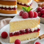Klassischer britischer Kuchen mit frischen Zutaten und traditionellem Rezept