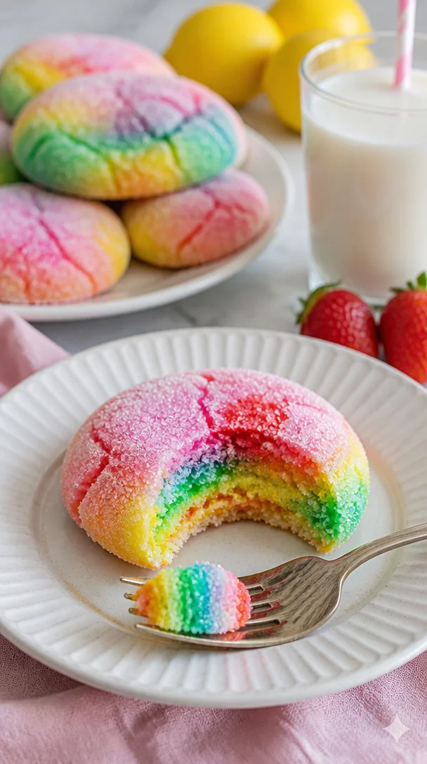 Bunte Oster-Cupcakes mit fröhlichen Verzierungen und frischen Zutaten.