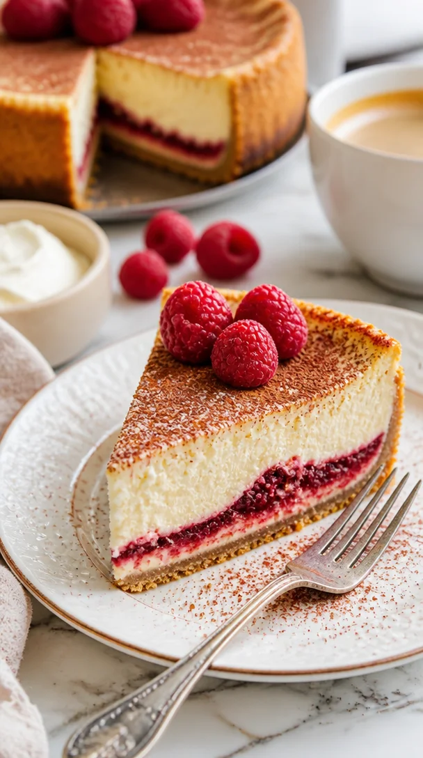 Leckerer Snickerdoodle-Käsekuchen mit Zimt und cremiger Füllung