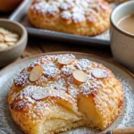 Leckere Apfel-Hafer-Kekse auf einem rustikalen Holzbrett