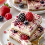 Leckere Beeren-Joghurt-Rinde als gesunder Snack für jeden Tag