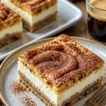 Churro Käsekuchen Riegel – leckere Kombination aus Käsekuchen und Churros