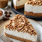 Eiskaffee Sahne Torte mit Schlagsahne und Kaffeegeschmack