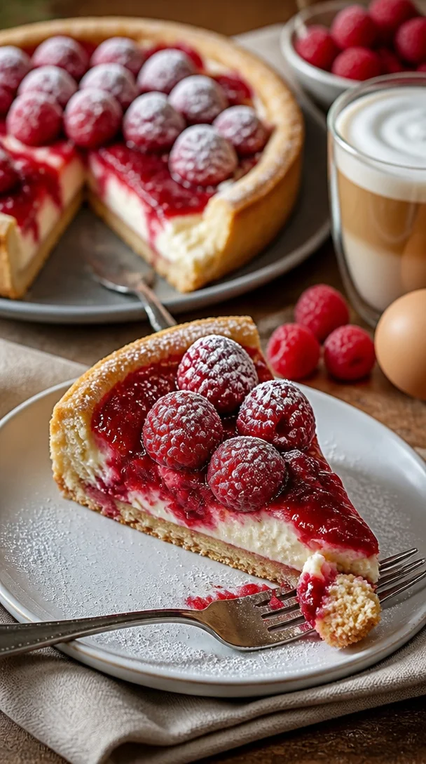 Leckere Erdbeer-Käsekuchen-Kekse auf einem Teller serviert