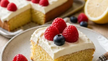 Bunt gestalteter Flaggenkuchen für Feiern und Anlässe