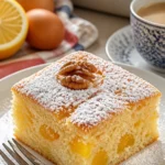 Spontaner Kuchen für den Nachmittagskaffee mit frischen Zutaten
