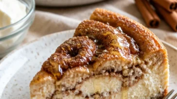 Zimtschnecken-Käsekuchen, cremig und köstlich, perfekt für jede Gelegenheit