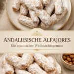 Authentische andalusische Alfajores auf einem Teller