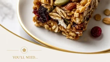 Gesundes Kaukraft-Riegel-Rezept mit Hafer