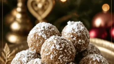 Gingerbread Schneebälle: Leckere, weiche Schnellkekse für die Festtage