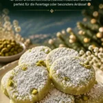 Hausgemachte Pistazien-Hochzeitskekse nach Großmutters Rezept